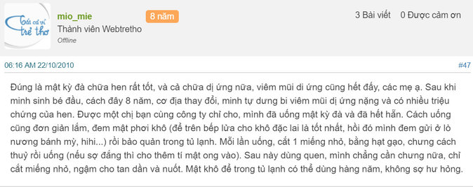 mật kỳ đà chữa hen rất tốt, và cả chữa dị ứng nữa