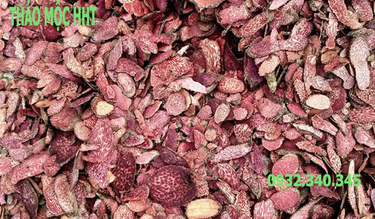 bì gai nâu tươi thái lát